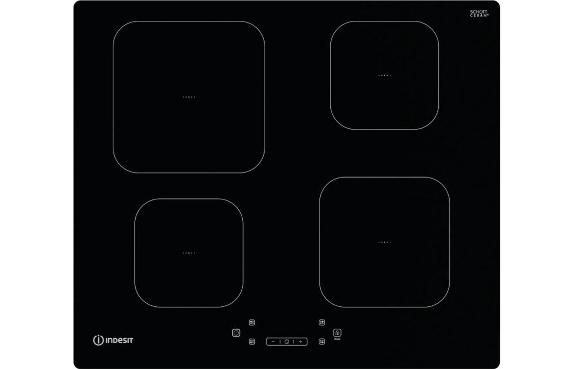 Shop Now Indesit IS 83Q60 NE 60cm Induction Hob - Black In UK Indesit IS 83Q60 NE 60cm Induction Hob - Black UK