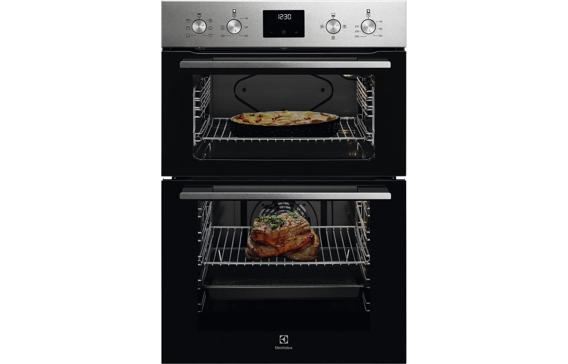 Electrolux KDFGE40TX Double Electric Oven - Stainless Steel Electrolux KDFGE40TX Double Electric Oven - Stainless Steel