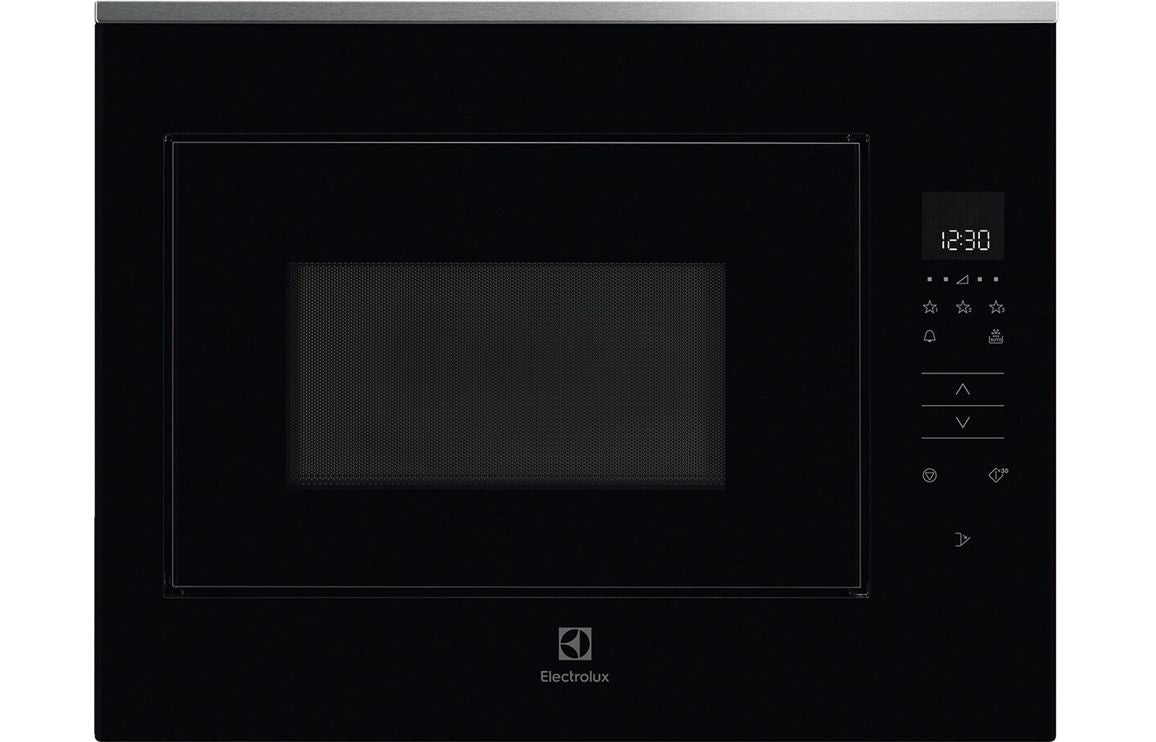 Shop Now Electrolux KMFE264TEX Built-In Microwave - Black & Stainless Steel In UK Electrolux KMFE264TEX Built-In Microwave - Black & Stainless Steel UK