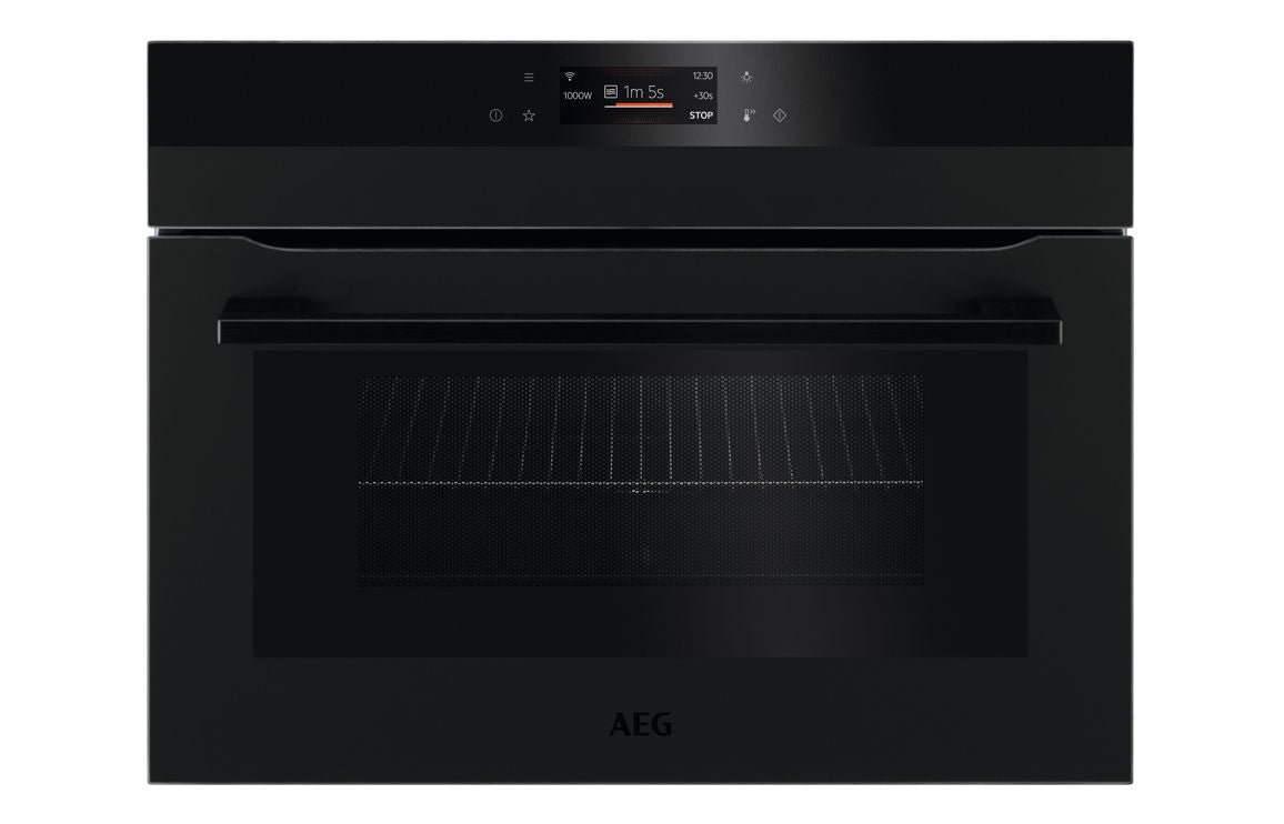 AEG KMK768080T Built-in Combination Microwave & Grill - Matt Black AEG KMK768080T Built-in Combination Microwave & Grill - Matt Black