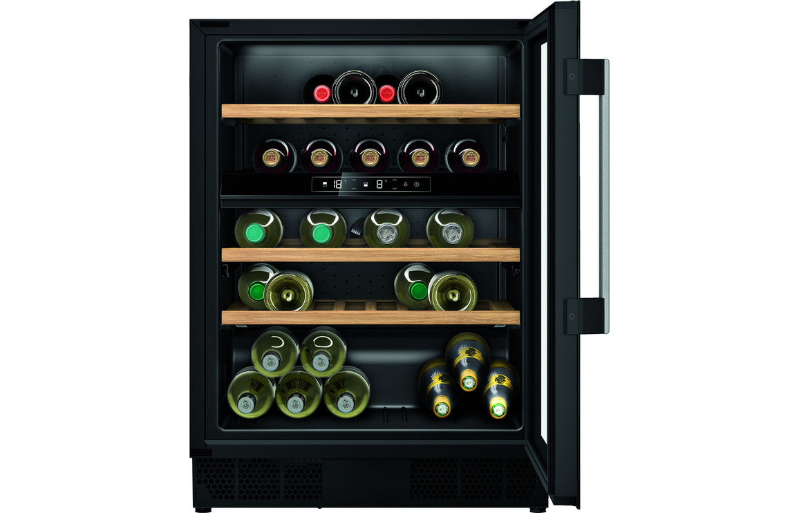 Neff N70 KU9213HG0G B/I Under Counter 60cm Wine Cooler - Black Neff N70 KU9213HG0G B/I Under Counter 60cm Wine Cooler - Black