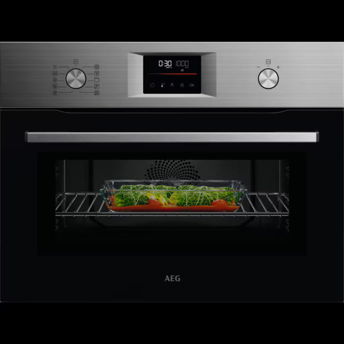 AEG OK6NK40M Compact Electric Oven - Stainless Steel AEG OK6NK40M Compact Electric Oven - Stainless Steel