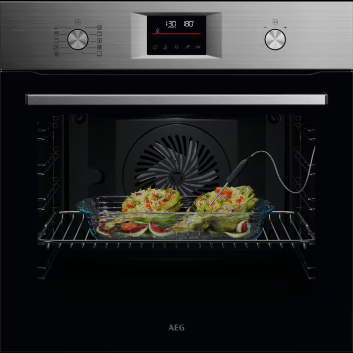 AEG OS6AB50AM Single Electric Oven - Stainless Steel AEG OS6AB50AM Single Electric Oven - Stainless Steel