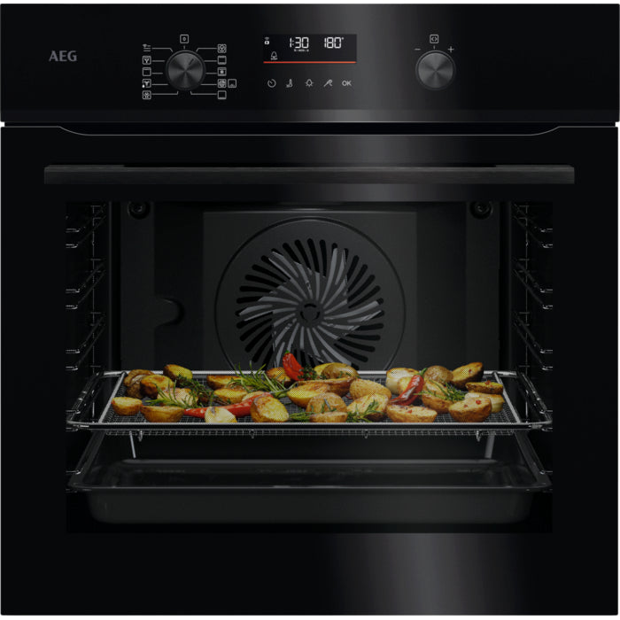 AEG NBS6P521AB Single Pyrolytic Oven - Black AEG NBS6P521AB Single Pyrolytic Oven - Black