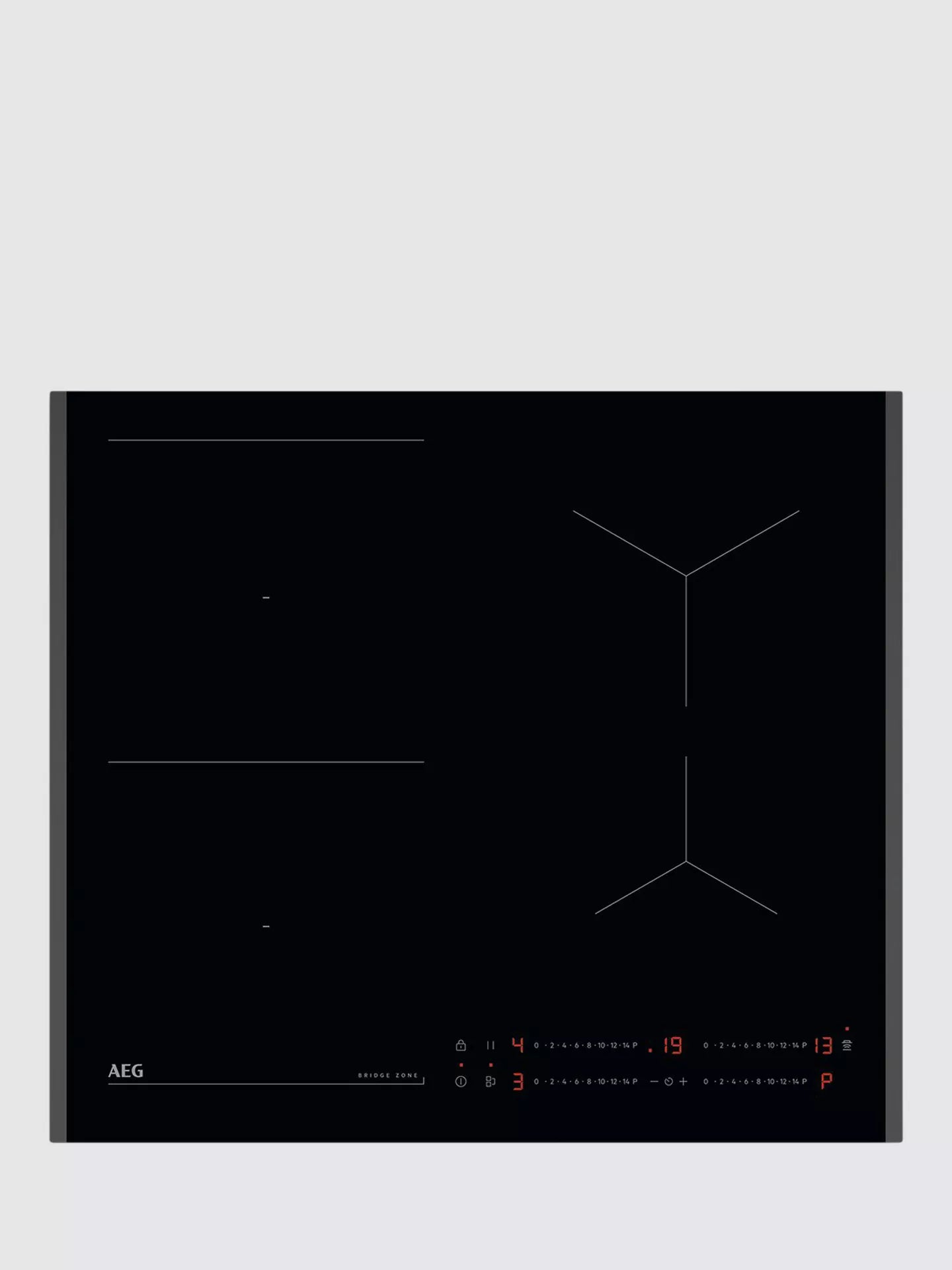AEG TO64IB00FB 60cm Bridge Induction Hob - Black AEG TO64IB00FB 60cm Bridge Induction Hob - Black