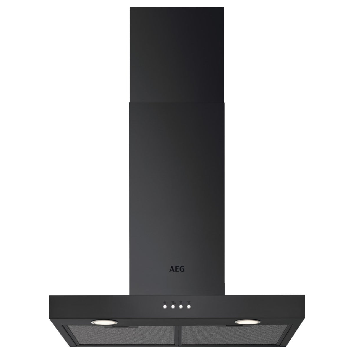 AEG DBX3651R 60cm Box Chimney Hood - Matt Black AEG DBX3651R 60cm Box Chimney Hood - Matt Black