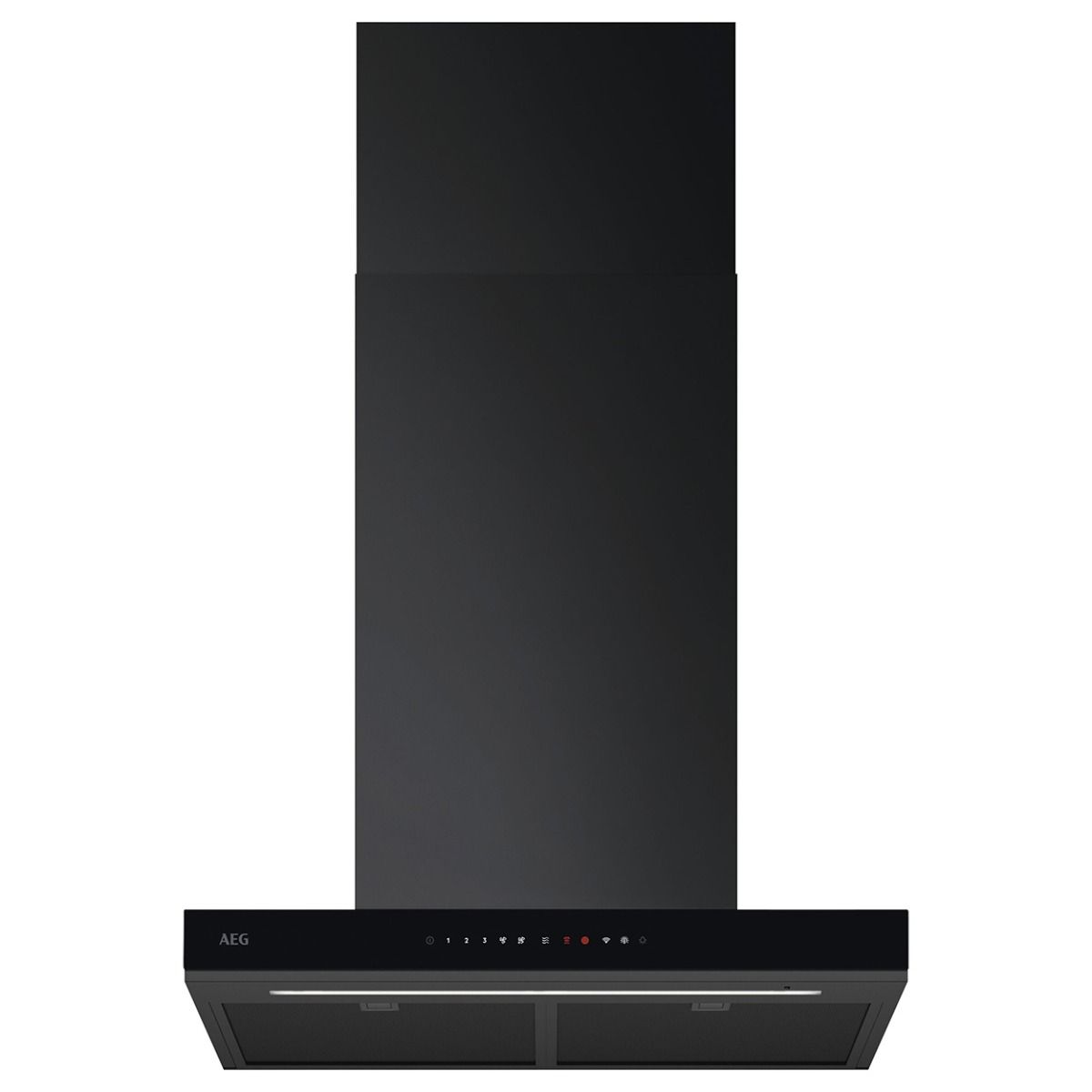 AEG GB87D61CB 60cm Box Chimney Hood - Black AEG GB87D61CB 60cm Box Chimney Hood - Black