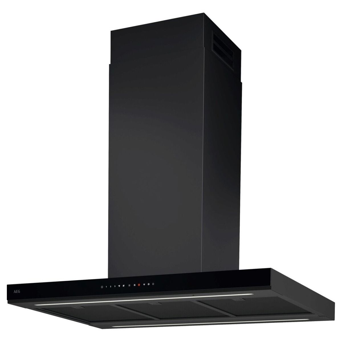 AEG GI87D91CB 90cm Box Island Hood - Black AEG GI87D91CB 90cm Box Island Hood - Black