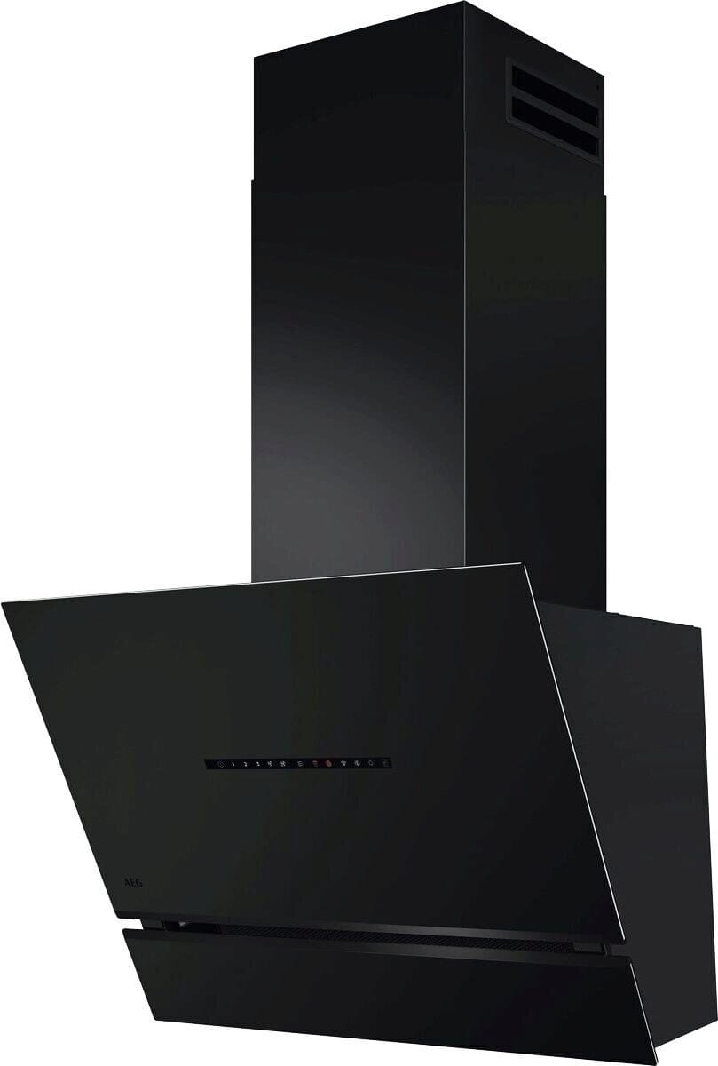AEG NDV8761CT 60cm Angled Chimney Hood - Matt Black AEG NDV8761CT 60cm Angled Chimney Hood - Matt Black