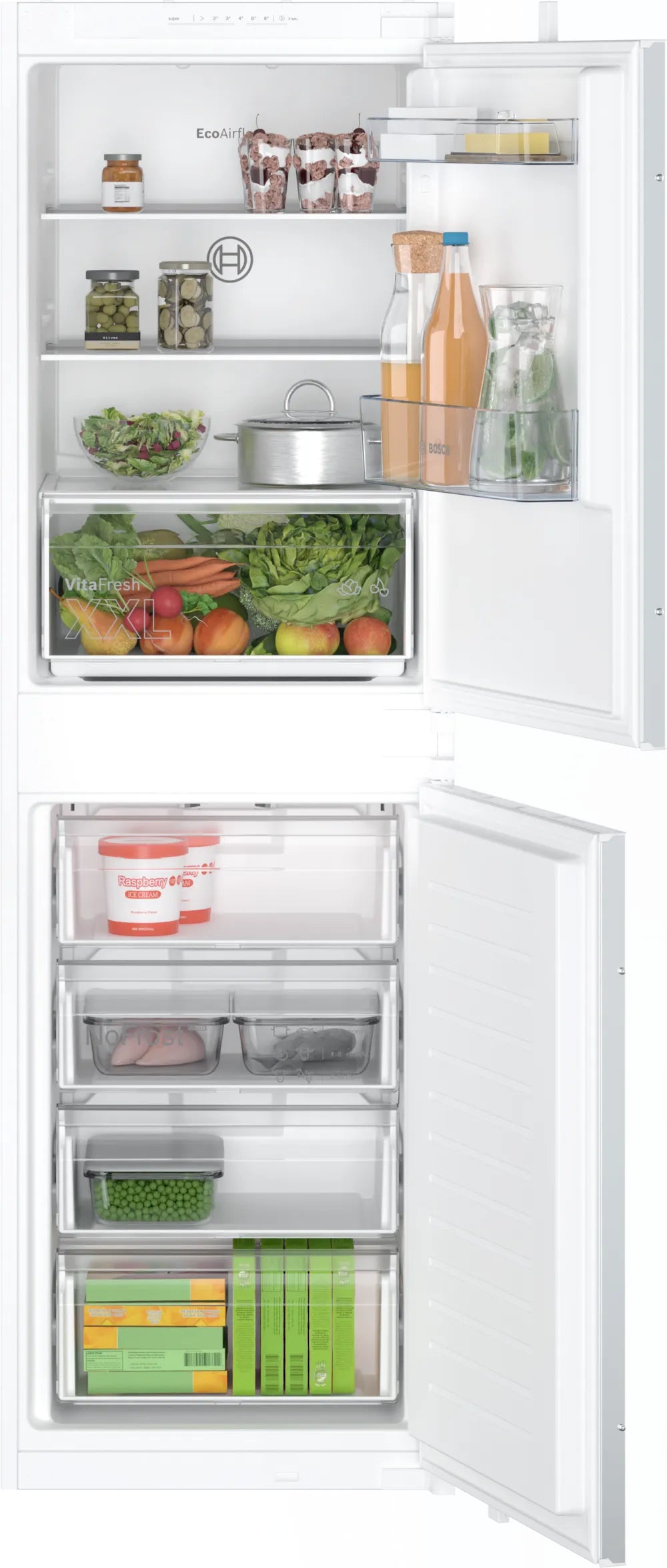 Bosch Series 2 KIN85NSE0G B/I No Frost 50/50 Fridge Freezer Bosch Series 2 KIN85NSE0G B/I No Frost 50/50 Fridge Freezer