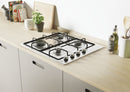 Candy CHW6LX 60cm Gas Hob - Stainless Steel
