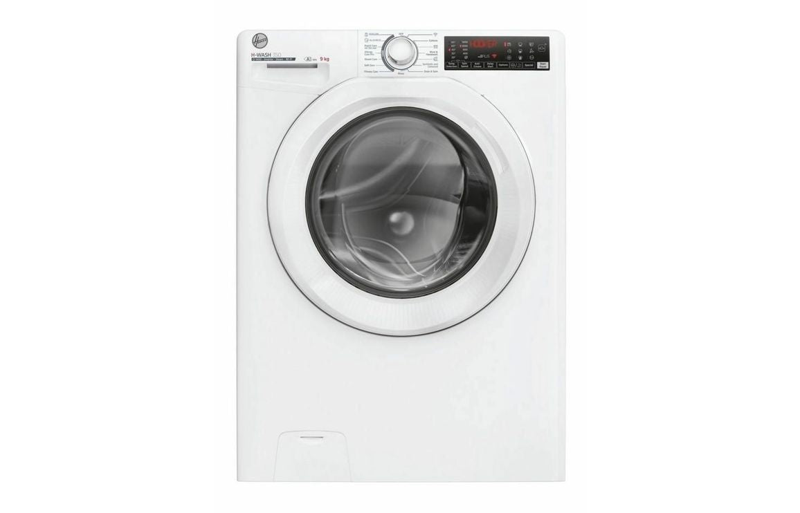 Hoover H-Wash 350 H3WPS496TAM6-80 F/S 9kg 1400rpm Washing Machine - White Hoover H-Wash 350 H3WPS496TAM6-80 F/S 9kg 1400rpm Washing Machine - White