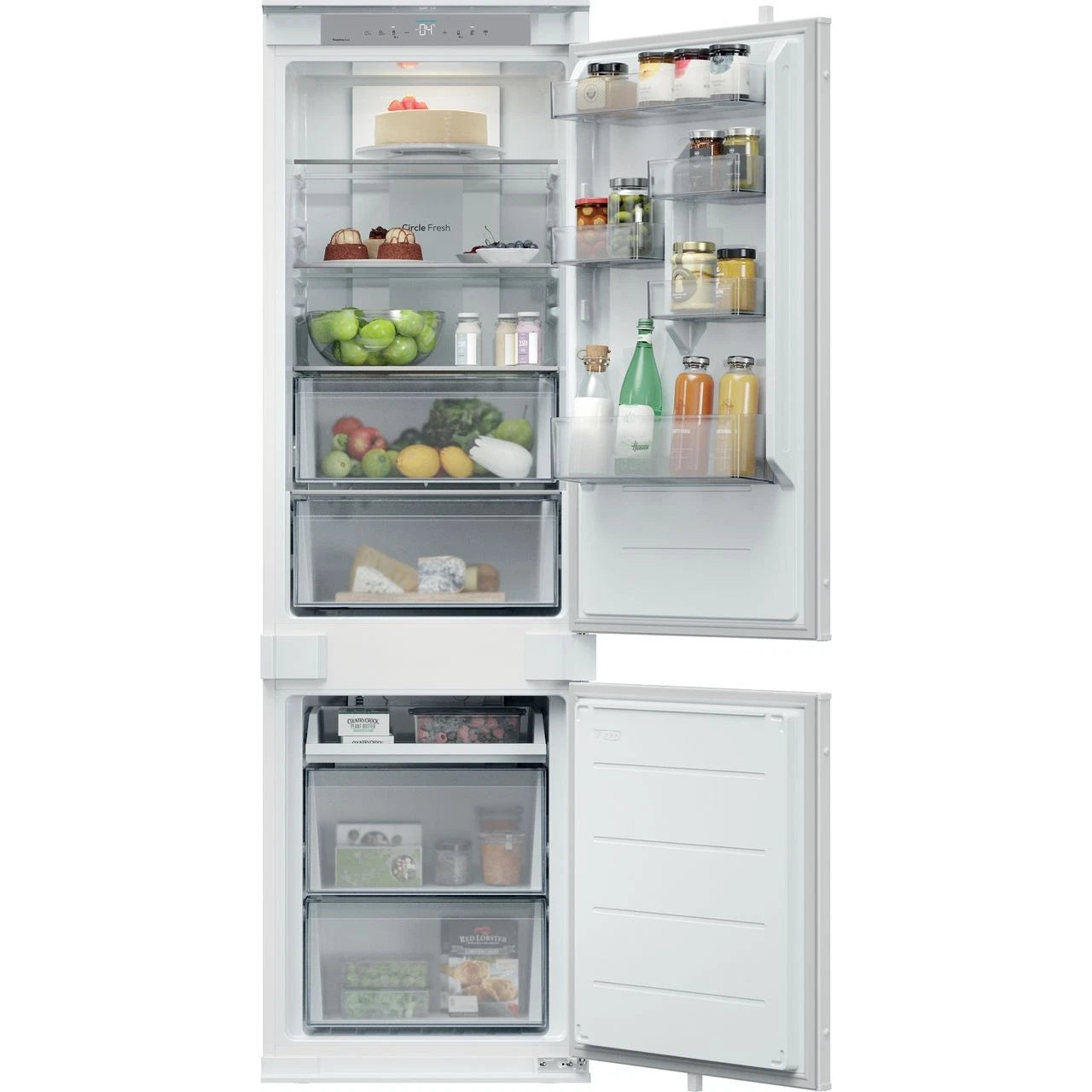 Hoover HONBQT3518EK-UK B/I Total No Frost 70/30 Fridge Freezer Hoover HONBQT3518EK-UK B/I Total No Frost 70/30 Fridge Freezer