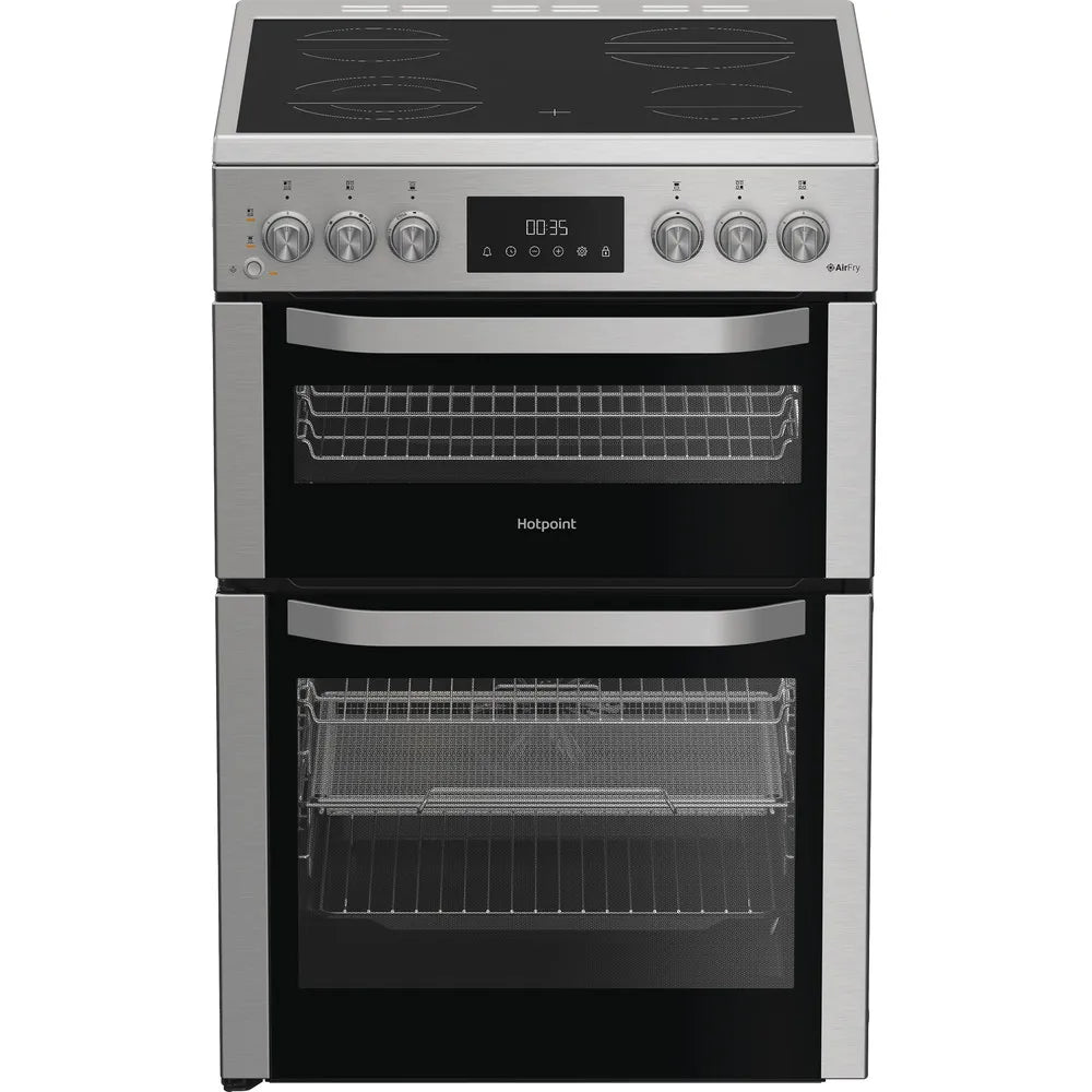Hotpoint HDE6VDCASX Electric Cooker - Stainless Steel Hotpoint HDE6VDCASX Electric Cooker - Stainless Steel