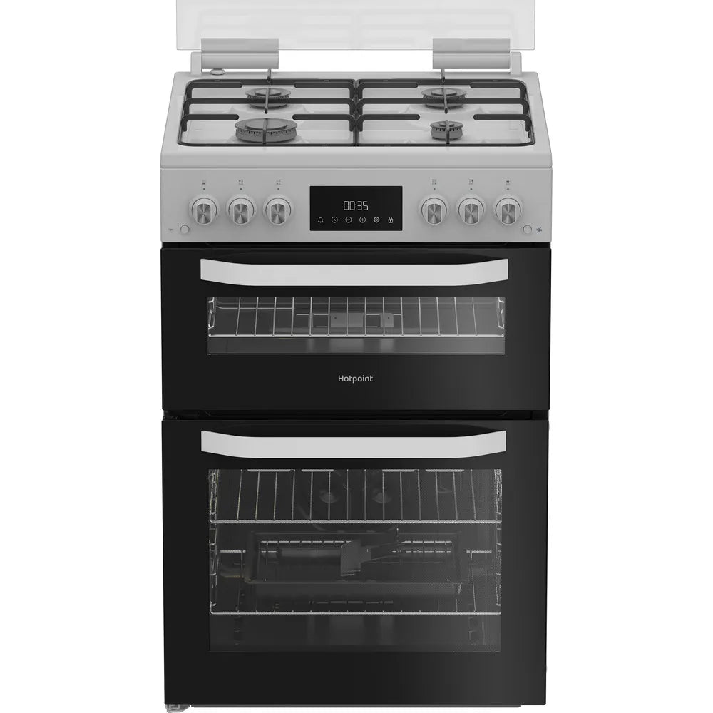 Hotpoint HDG6GDCW Gas Cooker - White Hotpoint HDG6GDCW Gas Cooker - White