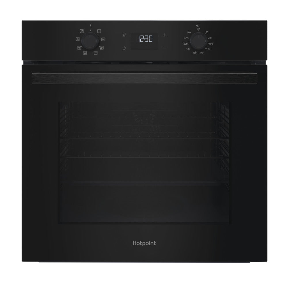 Hotpoint HO3 K55C B UK Single Electric Oven - Black Hotpoint HO3 K55C B UK Single Electric Oven - Black