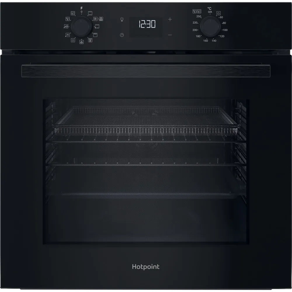 Hotpoint HO 458CF B UK Single Electric Oven - Black Hotpoint HO 458CF B UK Single Electric Oven - Black