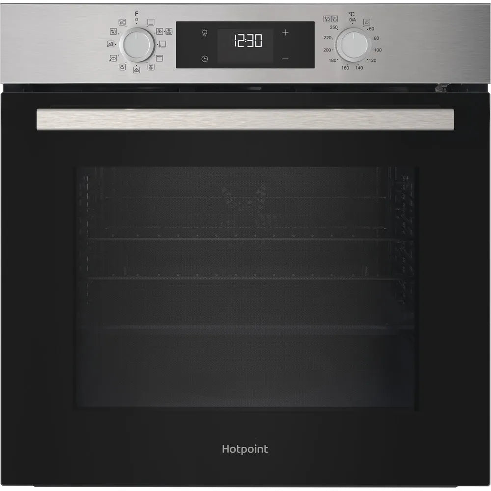 Hotpoint HO 278P X UK Single Pyrolytic Oven - Black Hotpoint HO 278P X UK Single Pyrolytic Oven - Black