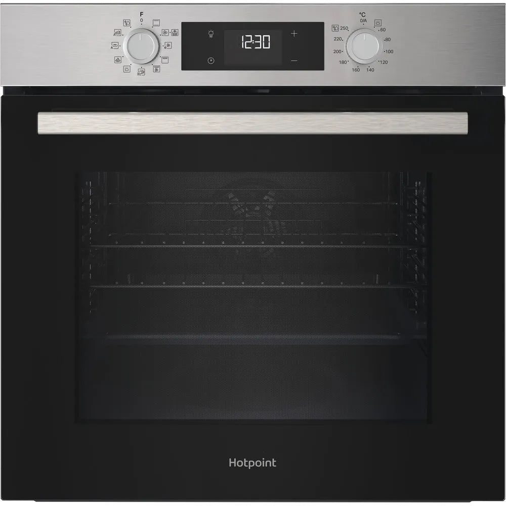 Hotpoint HOM 258H X UK Single Electric Oven - Stainless Steel Hotpoint HOM 258H X UK Single Electric Oven - Stainless Steel