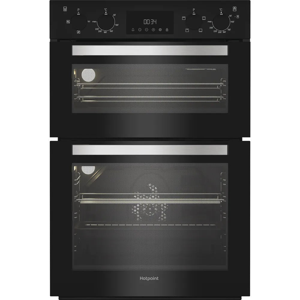 Hotpoint DIH 10D B Double Electric Oven - Black Hotpoint DIH 10D B Double Electric Oven - Black
