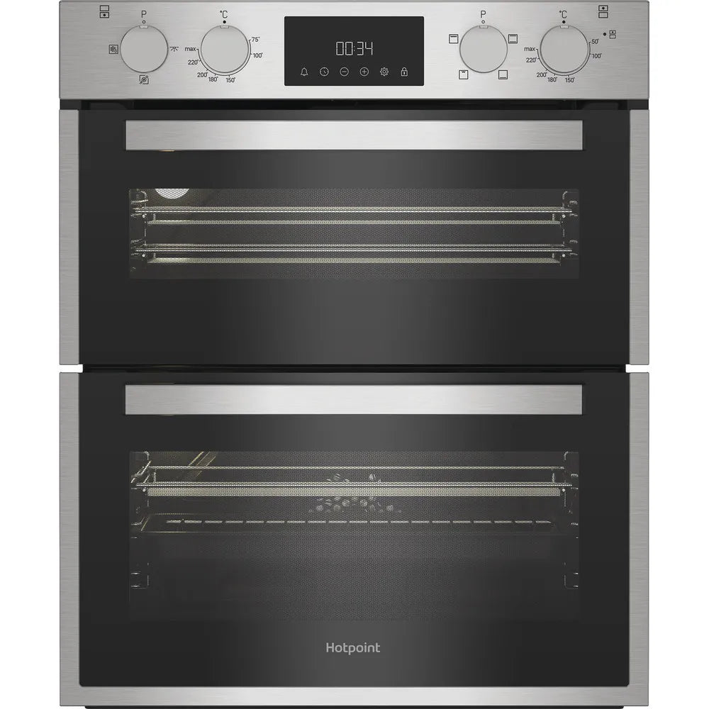 Hotpoint DUH 10D IX Built Under Double Electric Oven - Stainless Steel Hotpoint DUH 10D IX Built Under Double Electric Oven - Stainless Steel