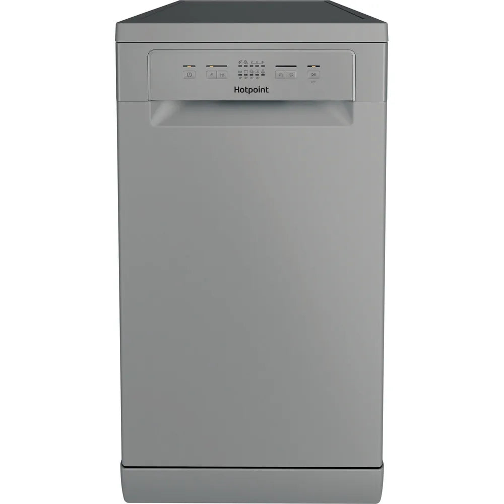 Hotpoint HP2FE10CS90SUK F/S 10 Place Slim Dishwasher - Silver Hotpoint HP2FE10CS90SUK F/S 10 Place Slim Dishwasher - Silver