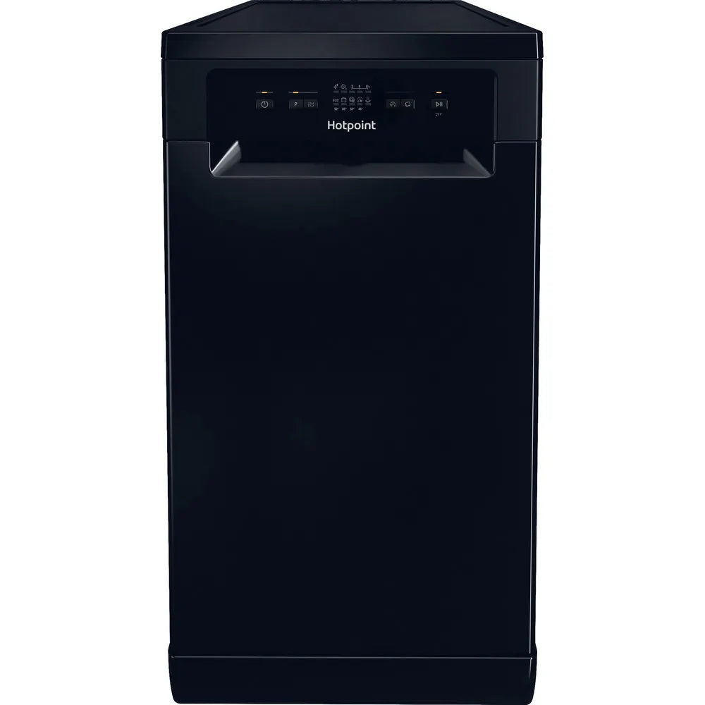 Hotpoint HP2FE10CS90BUK F/S 10 Place Slim Dishwasher - Black Hotpoint HP2FE10CS90BUK F/S 10 Place Slim Dishwasher - Black