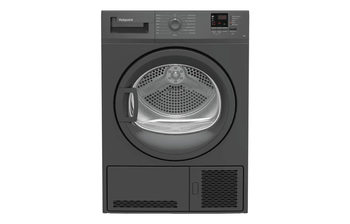 Hotpoint C HD C92 GGGD UK F/S 9kg Condenser Dryer - Graphite Hotpoint C HD C92 GGGD UK F/S 9kg Condenser Dryer - Graphite