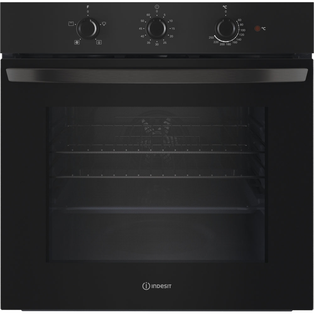 Indesit IO 233 B UK Single Electric Oven - Black Indesit IO 233 B UK Single Electric Oven - Black