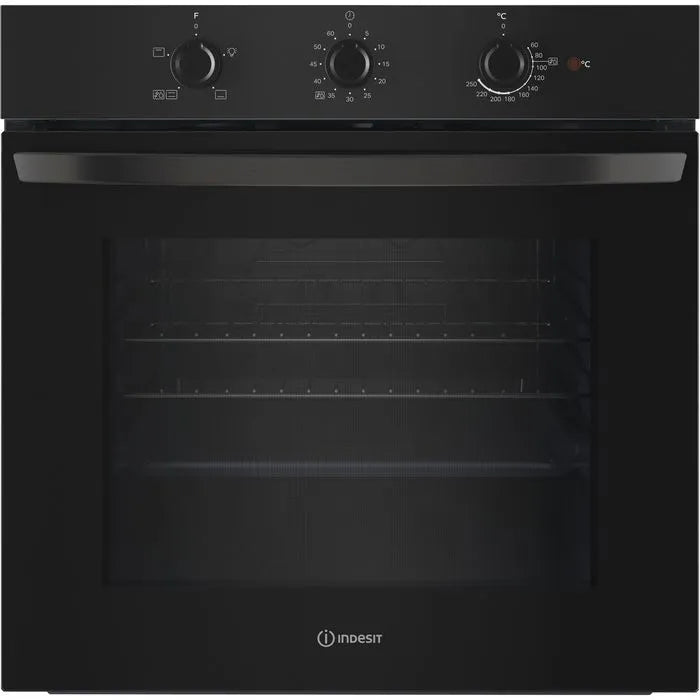 Indesit IO 232H B UK Single Electric Oven - Black Indesit IO 232H B UK Single Electric Oven - Black