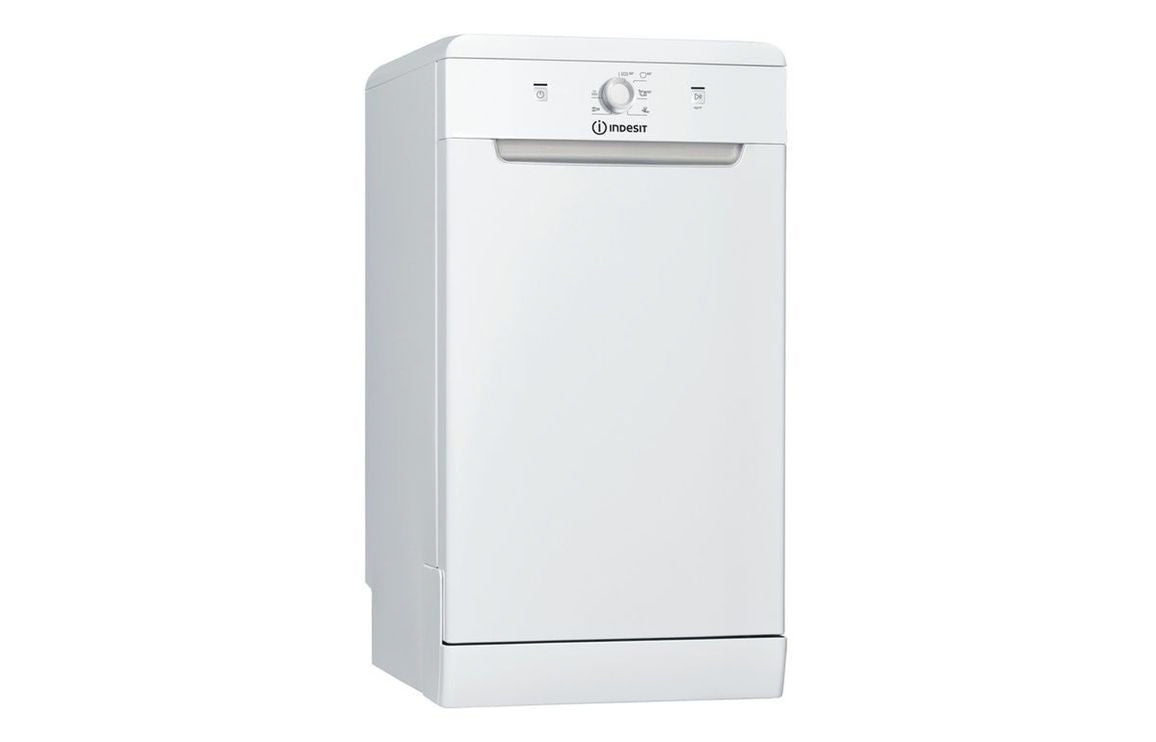 Indesit DF9E 1B10 UK F/S 9 Place Slim Dishwasher - White Indesit DF9E 1B10 UK F/S 9 Place Slim Dishwasher - White