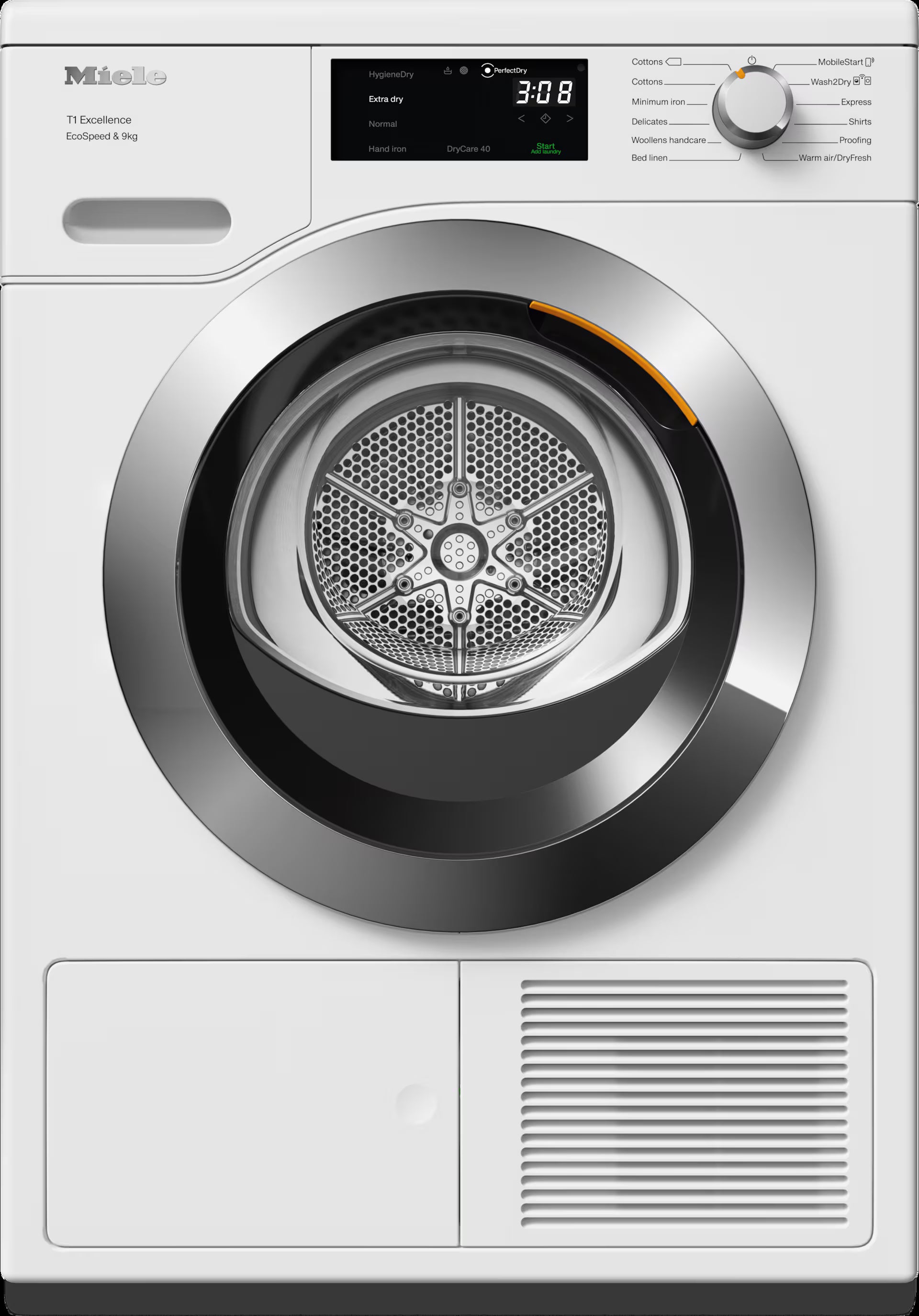 Miele TEH 785 WP F/S 9kg Heat Pump Condenser Dryer - White Miele TEH 785 WP F/S 9kg Heat Pump Condenser Dryer - White