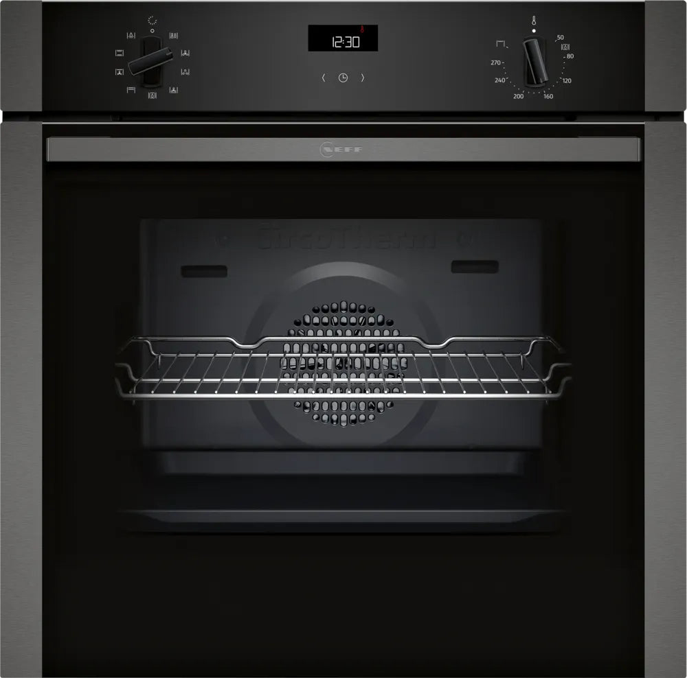 Neff N50 B1ACE4AG3B Single Electric Oven - Graphite Grey Neff N50 B1ACE4AG3B Single Electric Oven - Graphite Grey