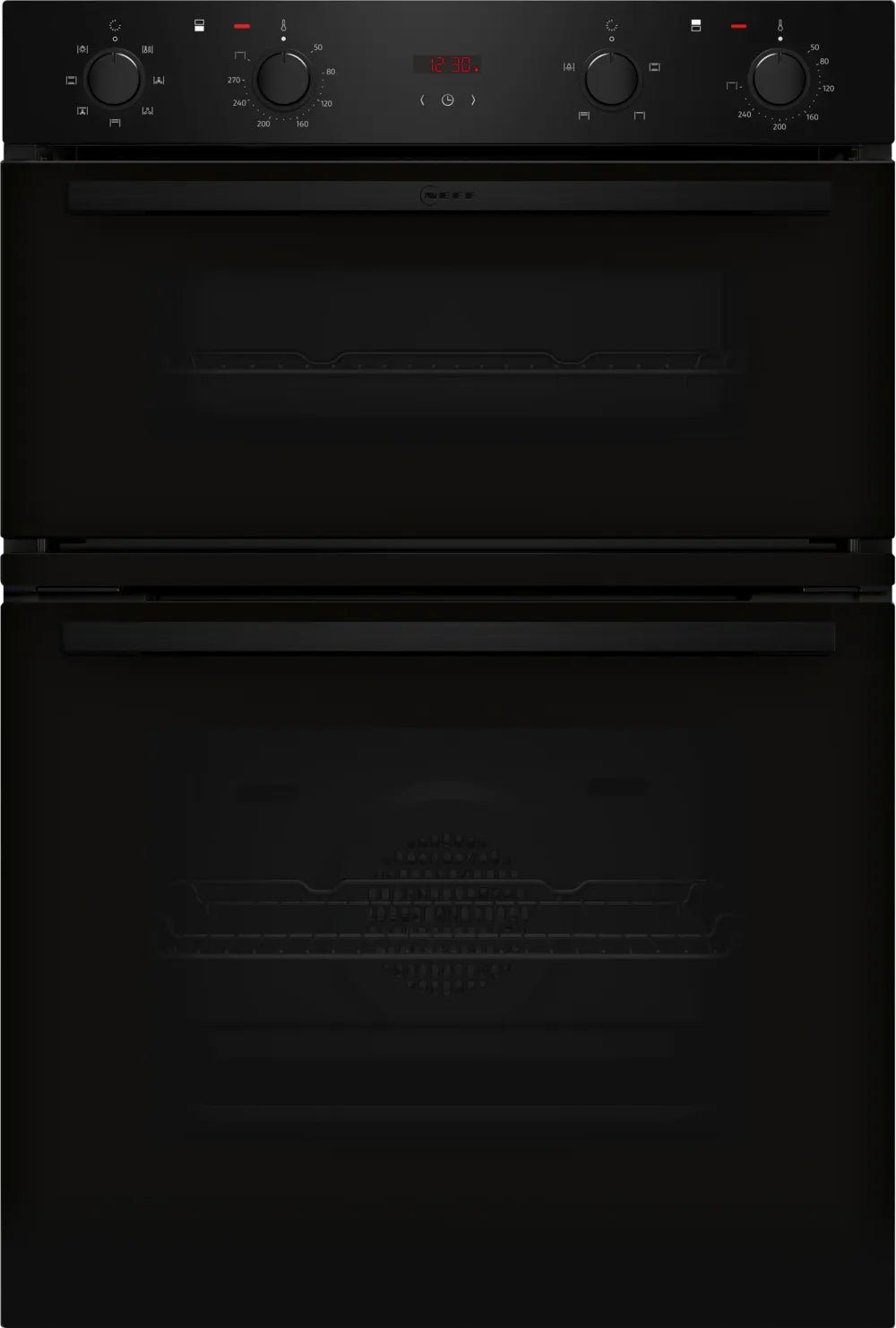 Neff N30 U1DCC0AK3B Double Electric Oven - Black Neff N30 U1DCC0AK3B Double Electric Oven - Black