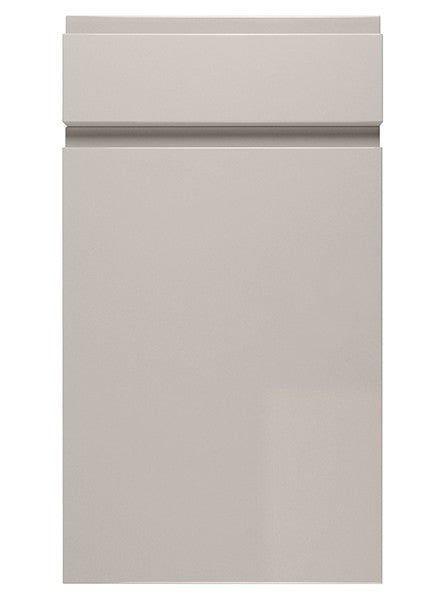 Larissa Cashmere Gloss Door Larissa Gloss - Oven Filler Blank Panel 110 x 597mm