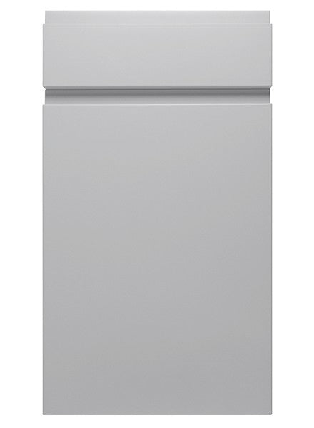 Larissa Matt Dove Grey Door Larissa Matt - Oven Filler Blank Panel 110 x 597mm