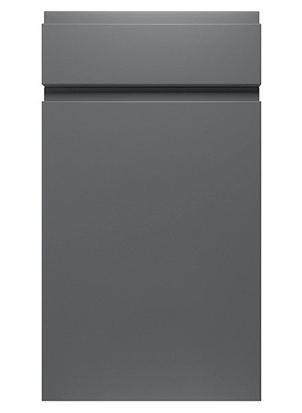 Larissa Matt Dust Grey Door Larissa Matt - Oven Filler Blank Panel 110 x 597mm