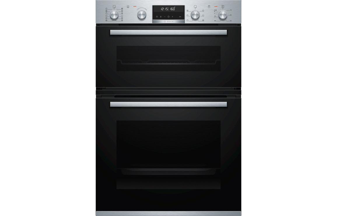 Bosch Series 6 MBA5785S6B Double Pyrolytic Oven - Stainless Steel Bosch Series 6 MBA5785S6B Double Pyrolytic Oven - Stainless Steel
