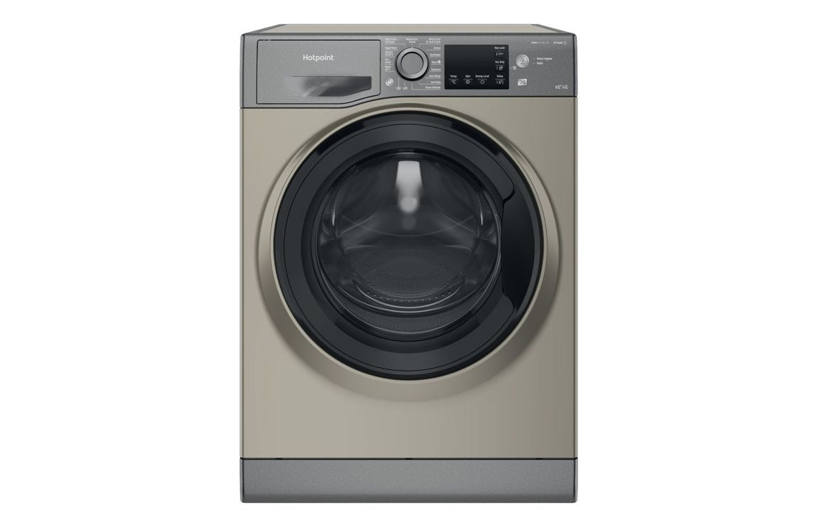 Hotpoint NDB 8635 GK UK F/S 8/6kg 1400rpm Washer Dryer - Graphite Hotpoint NDB 8635 GK UK F/S 8/6kg 1400rpm Washer Dryer - Graphite