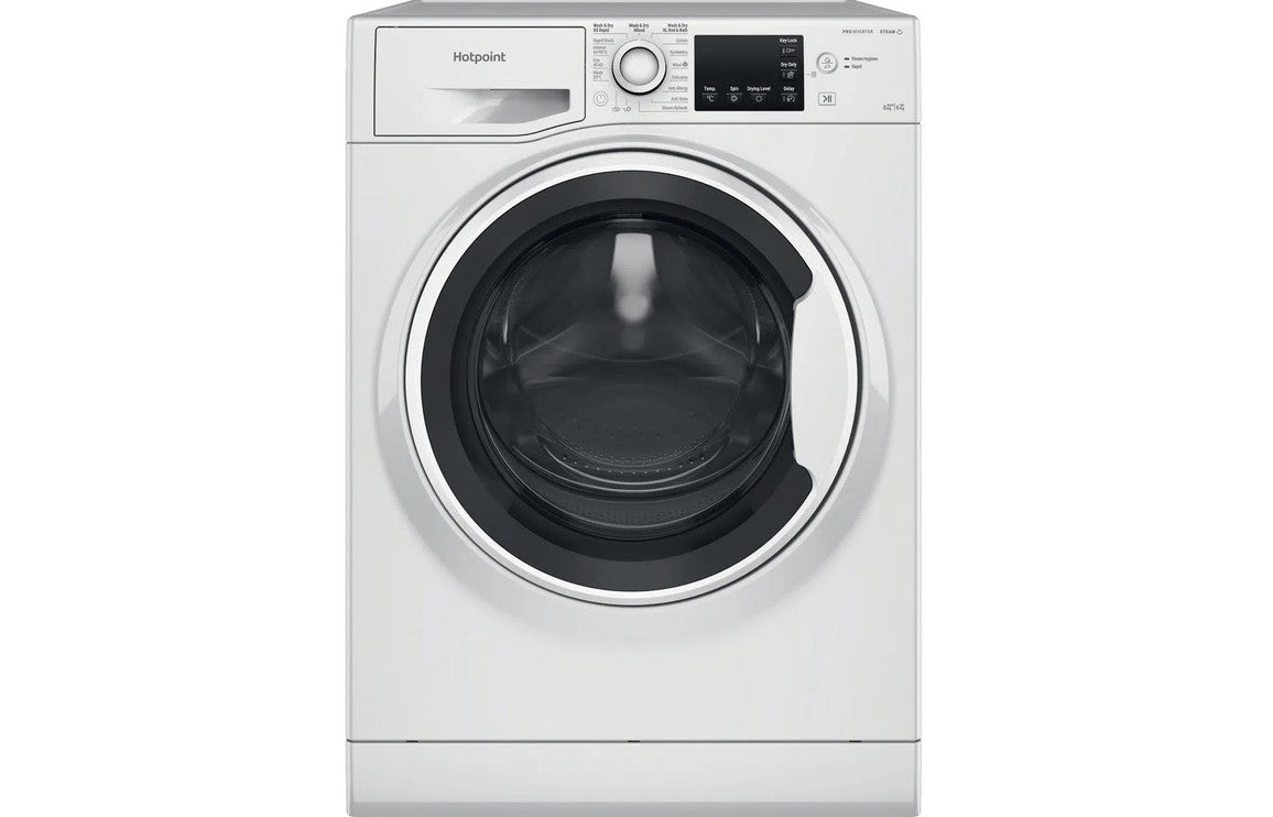 Hotpoint NDB 8635 W UK F/S 8/6kg 1400rpm Washer Dryer - White Hotpoint NDB 8635 W UK F/S 8/6kg 1400rpm Washer Dryer - White