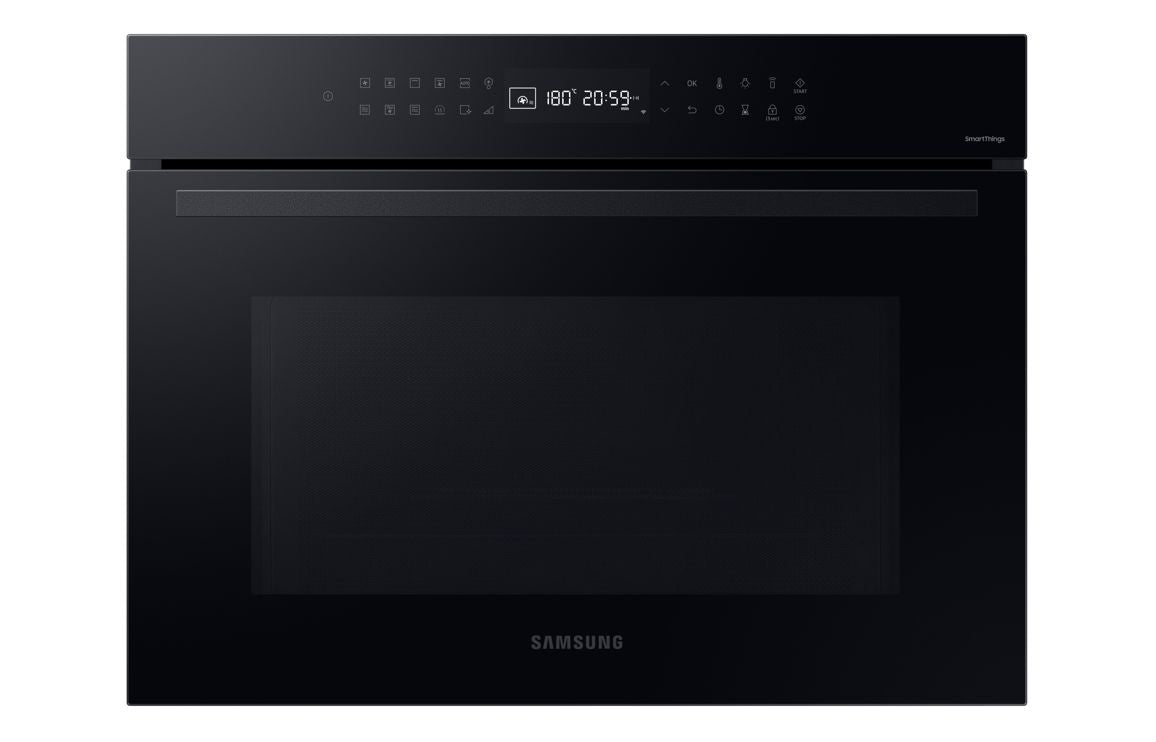 Samsung Bespoke Series 4 NQ5B4353FBK/U4 Combination Microwave Oven - Black Glass Samsung Bespoke Series 4 NQ5B4353FBK/U4 Combination Microwave Oven - Black Glass
