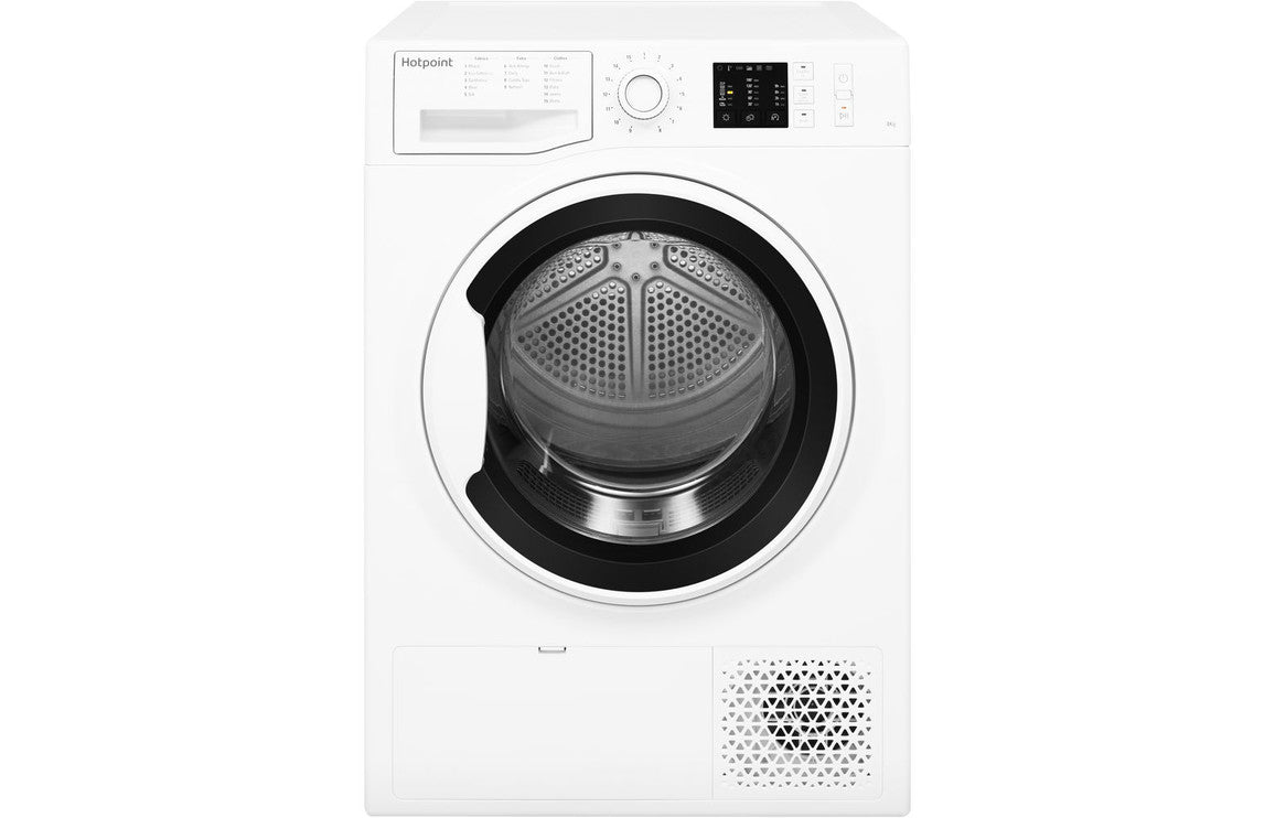 Hotpoint NT M10 81WK UK F/S 8kg Tumble Dryer - White Hotpoint NT M10 81WK UK F/S 8kg Tumble Dryer - White