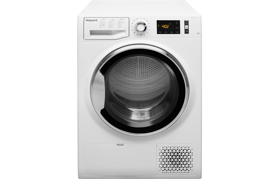 Hotpoint NT M11 82XB UK F/S 8kg Heat Pump Tumble Dryer - White Hotpoint NT M11 82XB UK F/S 8kg Heat Pump Tumble Dryer - White