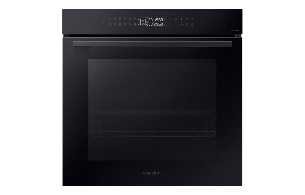 Samsung Bespoke Series 4 NV7B42205AK/U4 Oven with Dual Cook - Black Glass Samsung Bespoke Series 4 NV7B42205AK/U4 Oven with Dual Cook - Black Glass