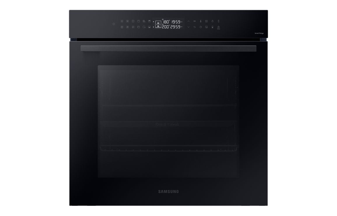Samsung Bespoke Series 4 NV7B42503AK/U4 Oven with Dual Cook - Black Glass Samsung Bespoke Series 4 NV7B42503AK/U4 Oven with Dual Cook - Black Glass
