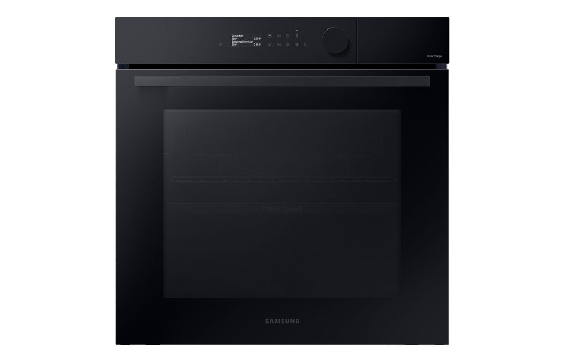 Samsung Bespoke Series 5 NV7B5675WAK/U4 Oven with Dual Cook - Black Glass Samsung Bespoke Series 5 NV7B5675WAK/U4 Oven with Dual Cook - Black Glass