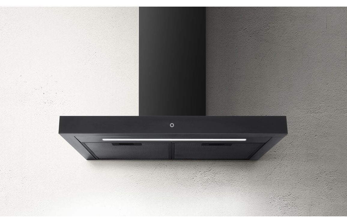 Prima+ PRCH027 60cm Box Chimney Hood - Black Prima+ PRCH027 60cm Box Chimney Hood - Black