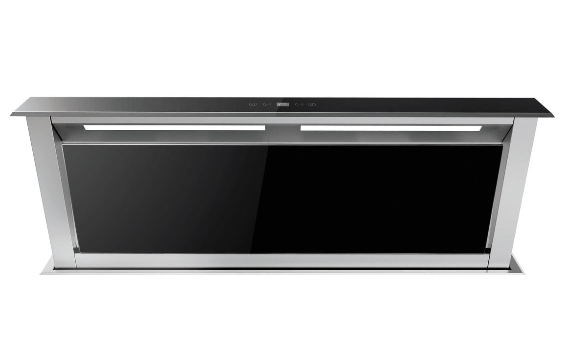 Prima+ PRDE0004 88cm Downdraft Extractor - Black Glass Prima+ PRDE0004 88cm Downdraft Extractor - Black Glass