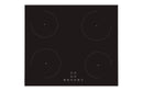 Prima PRIH024 60cm Framed Induction Hob - Black & Stainless Steel