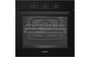 Prima Oven Ceramic Hob & Chimney Hood Pack - Black